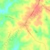 Mapa topográfico Sandy Hook, altitude, relevo
