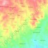 Mapa topográfico Tlogosari, altitude, relevo