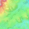 Mapa topográfico Cobbin Creek, altitude, relevo