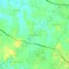 Mapa topográfico Sumur Bandung, altitude, relevo