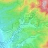 Mapa topográfico Michelbach, altitude, relevo