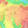 Mapa topográfico Corgirnon, altitude, relevo