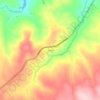 Mapa topográfico Cilada, altitude, relevo