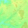 Mapa topográfico Berthault, altitude, relevo