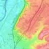Mapa topográfico Kasen, altitude, relevo