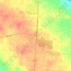 Mapa topográfico Ash, altitude, relevo