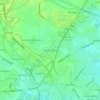 Mapa topográfico Tabuc Suba (Jaro), altitude, relevo