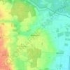 Mapa topográfico Wierstorf, altitude, relevo