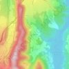 Mapa topográfico Garcinnière, altitude, relevo