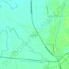 Mapa topográfico Ujungjaya, altitude, relevo