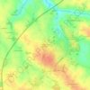 Mapa topográfico La Maison Neuve Paynaud, altitude, relevo