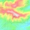 Mapa topográfico Green Mountain, altitude, relevo