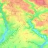 Mapa topográfico Saint-Jean, altitude, relevo