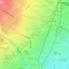 Mapa topográfico Tulusrejo, altitude, relevo