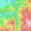 Mapa topográfico Au Martinet Neuf, altitude, relevo