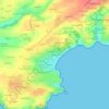 Mapa topográfico Kerdivizien, altitude, relevo