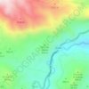 Mapa topográfico Peña de Neblín, altitude, relevo