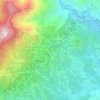 Mapa topográfico Oro, altitude, relevo