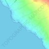 Mapa topográfico Capilungo, altitude, relevo