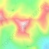 Mapa topográfico Sgùrr a' Choire Ghlais, altitude, relevo