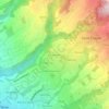 Mapa topográfico Fond-Vaillant, altitude, relevo