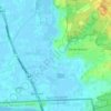 Mapa topográfico Aanwas, altitude, relevo