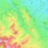 Mapa topográfico Bailers, altitude, relevo