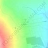 Mapa topográfico Guandacol, altitude, relevo