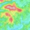 Mapa topográfico Wenisbuch, altitude, relevo