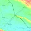 Mapa topográfico Tagbina, altitude, relevo