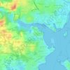 Mapa topográfico Quelisoy, altitude, relevo