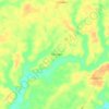 Mapa topográfico Galapagos, altitude, relevo