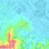 Mapa topográfico Tizzana, altitude, relevo