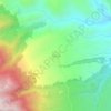 Mapa topográfico Palue, altitude, relevo