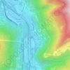 Mapa topográfico Le Bouchet, altitude, relevo