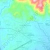 Mapa topográfico Calatagan Tibang, altitude, relevo
