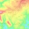 Mapa topográfico Porto da Sancha, altitude, relevo