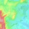 Mapa topográfico Champeaux, altitude, relevo