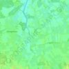 Mapa topográfico Heuvel, altitude, relevo