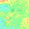 Mapa topográfico Leona, altitude, relevo