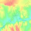 Mapa topográfico Baixão Grande, altitude, relevo