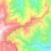 Mapa topográfico Amgaleyguey, altitude, relevo