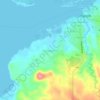 Mapa topográfico Sumagdang, altitude, relevo