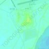 Mapa topográfico Mohenjo-daro, altitude, relevo