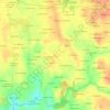 Mapa topográfico La Maçonnais, altitude, relevo