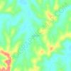 Mapa topográfico Tijuco Preto, altitude, relevo