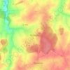 Mapa topográfico Walincourt, altitude, relevo