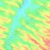 Mapa topográfico A la Garenne, altitude, relevo