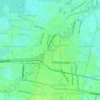 Mapa topográfico Kraton Kidul, altitude, relevo