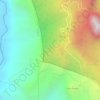 Mapa topográfico Buttu Gigi, altitude, relevo